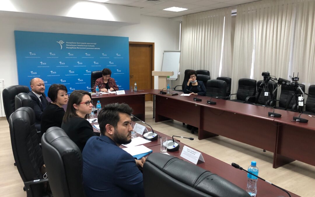 On December 22, 2021, “Nazarbayev Intellectual Schools” Autonomous Educational Organization completed a series of round tables within the framework of “Education in a new Reality” project. The project was dedicated to the 180th anniversary of the outstanding educator and enlightener Ybyray Altynsarin.