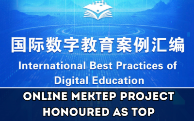 Online Mektep project honoured as top project by UNESCO